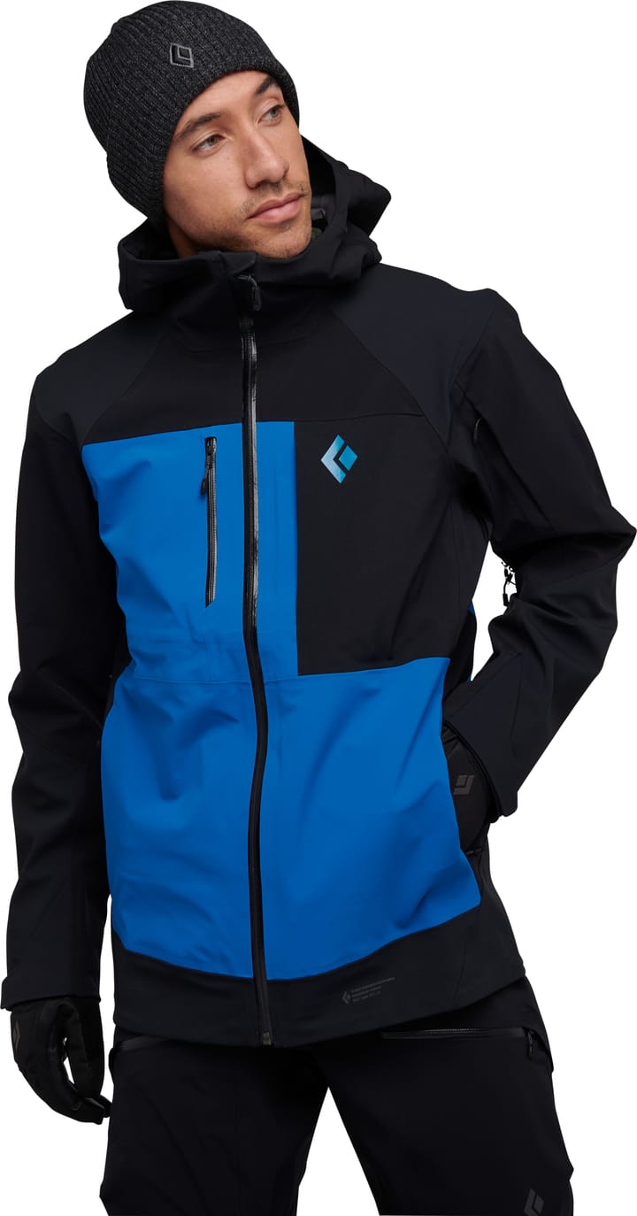 Black Diamond Men's Recon Pro Stretch Shell Black/Kingfisher